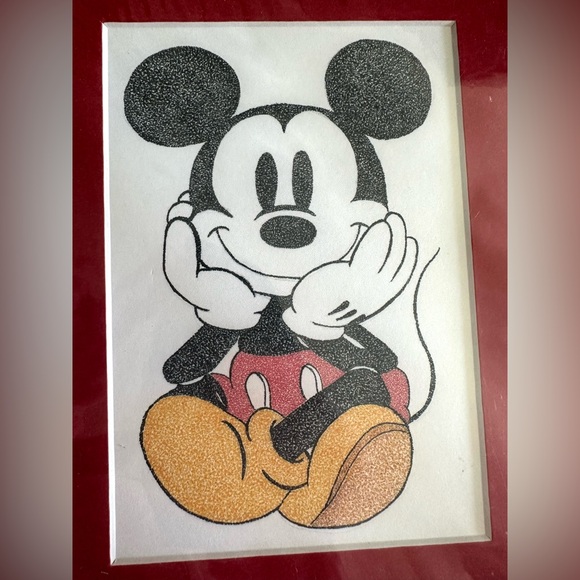 Smiling Mickey Pen & Ink by Lottie Dottie Original Artwork - Picture 2 of 8